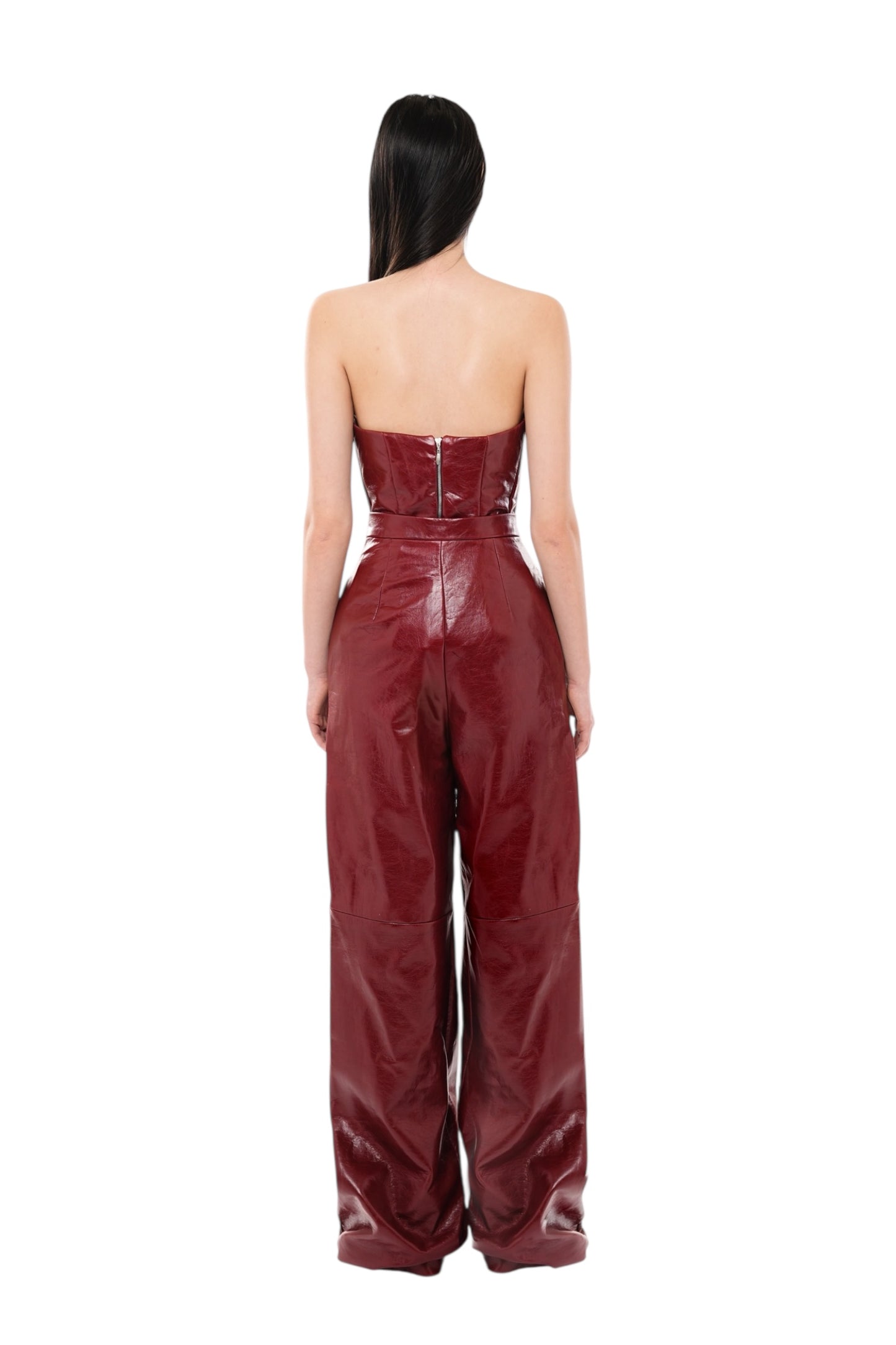 LEATHER - BUSTIER PANTS