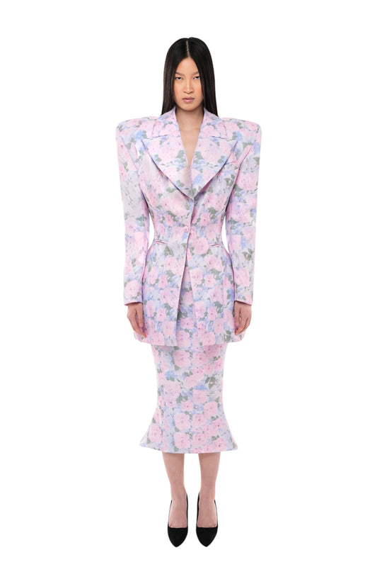 FLORAL BLAZER